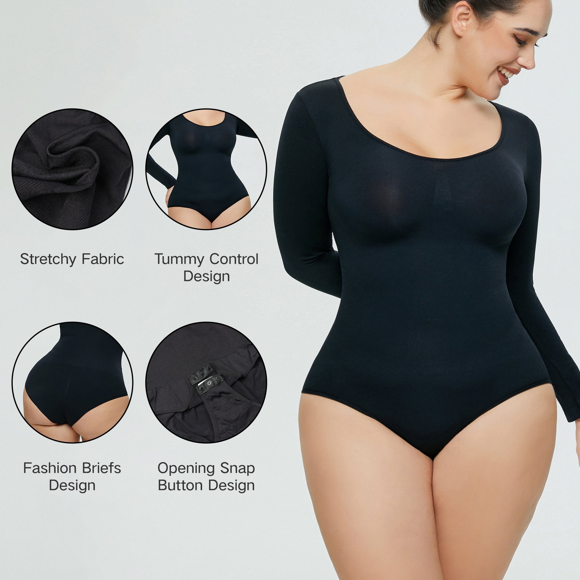 Seamless Long Sleeve Jumpsuits-SavanaZon