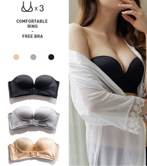 Women Strapless Front Closure Bra-SavanaZon