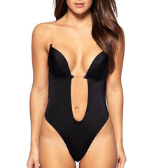 Invisible V-Neck Bodysuit for Women-SavanaZon