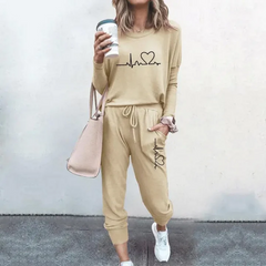 Women Casual Tracksuit-SavanaZon